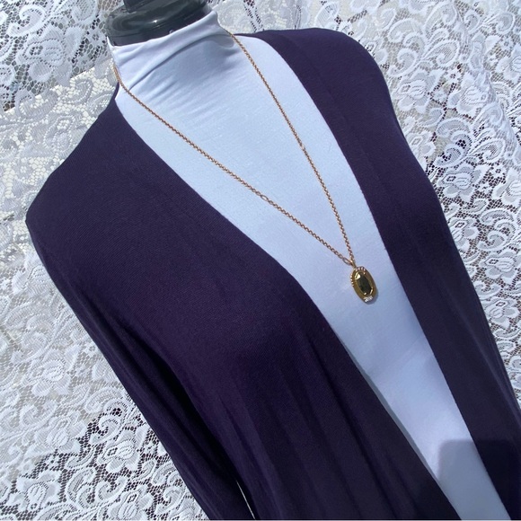 Knit Cardigan with Ruffles - Picture 4 of 12